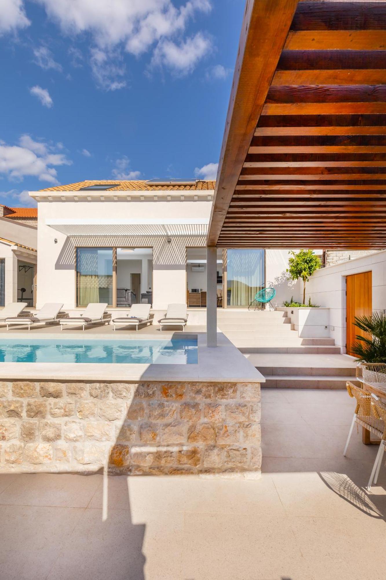 Brand New Villa Carmelita Exclusive With Free Smart Car Dubrovnik Exterior photo